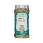 Neuherbs 5 in 1 Healthy seeds mix for weight management, Pumpkin, Sunflower, Watermelon, Flax & Chia Seeds | Improved digestion, healthy heart with Omega-3 & protein support- 200 g Trail mix seeds