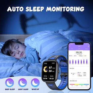 Kids Smartwatch Fitness Tracker – Activity Monitor, Waterproof