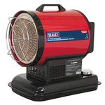 Sealey Space Warmer® Paraffin/Kerosene/Diesel Heater 70,000Btu/hr - IR20