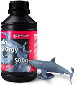 phrozen Aqua 3D Printer Resin [Mist Gray], 405nm DLP LCD UV-Curing Photopolymer Resin for General Modeling, Prototyping, High Precision Printing, Consumer Series (500G)