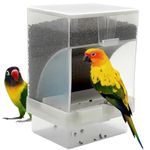 Premier Plants Birds Food Feeder Anti Spill Plastic Bird Feeder for Birtds Cage 750 ML