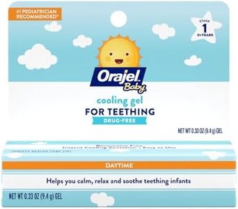 Orajel Non-medicated Cooling Teething Gel, Daytime, 0.33 Ounce