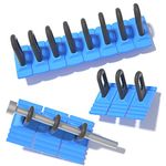 Shonwin Car Dent Removal Dent Puller Kit, Heavy Duty Car Dent Pulling Tools, Auto Body Strong Dent Puller Glue Tabs for Paintless Car Dent Repair Hand Tools Kit (Blue)