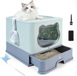 HelloMiao Fully Enclosed Cat Litter