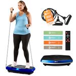 LifePro Hovert 3D Vibration Plate Machine - Dual Motor Oscillation, Lateral + 3D Motion Viberation Platform Machine - Full Whole Body Vibrarating Machine for Home Exercise, Fitness & Weight Loss