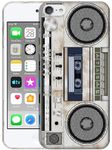 GlamCase for iPod Touch 7th / 6th / 5th Generation Case - Vintage Radio Cassette Recorder Design Printed Slim & Sleek Cute Plastic Hard Protective Designer Back Phone Case for iPod Touch 7/6 / 5