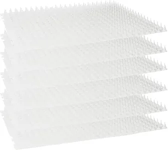 Homarden Cat Deterrent Outdoor Mat: Pet Deterrent Mats for Cats and Dogs - Indoor/Outdoor Deterrent Training Spike Mat Devices - Keep Away Cats Plastic Mats with Spikes - 16 x 13 Inches, 6 Pack