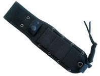 Nylon Sheath for Knives - Bushcraft Survival Camping Hunting Fishing Ka-Bar Rescue Knives - Multiposition Vertical or Horizontal Scout Sheath - 4.5" or 5.2" Blade