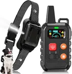 Citronella Training Collar for Dog, [No Spray Refill] Safer Spray Dog Training Collar for L/M/S Dogs, IPX7 Waterproof with Beep/Vibration/Spray 4 Mode & 6 Adjustable Sensitivities Control Spray Collar
