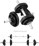 Yes4All Dumbbell Adjustable - 50lbs + Connector