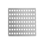 Steel Drain Cover 15 X 15cm - Rustproof Swirl Drain Covers Outdoor & Indoor - Durable Mesh Drainage Covers Suitable as Shower Drain Cover, Garden Leaf Guard (1)