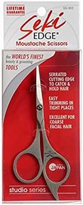 (1) - Seki Edge Stainless Steel Moustache Scissors
