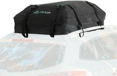 FE Active Cargo Rooftop Carrier - 100% Waterproof 15 Cubic ft. Roof Dry Bag Heavy Duty Car & SUV Roof Top Luggage Storage Cargo Carrier W Straps, Road Trips, Camping, Travel | Designed in California