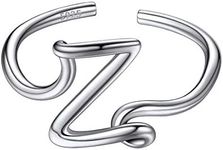 ChicSilver Women Stackable Ring 925 Sterling Silver Promise Eternity Bands for Women Wife (Z)