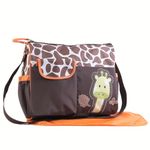 Baby Bucket Diaper Nappy Changing Baby Diaper Bag Mummy Bag Handbag-(Pack Of 1 Orange Giraffe), Womens