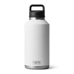 YETI Rambler 64 oz Bottle, Vacuum Insulated, Stainless Steel with Chug Cap, White