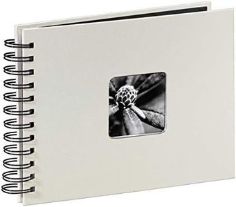 Hama Álbum de Fotos con Espiral, Tiza, 24 x 17 cm