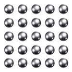 sourcing map 60pcs Precision Balls 12mm Diameter G1000 201 Stainless Steel for Bearings