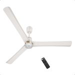 atomberg Renesa Elite Smart 1400mm BLDC Ceiling Fan with IoT & Remote Control | 5 star Rated | High Air Delivery with Moonbeam LED Light | Newly Launched | 3 Year Warranty (Pearl White)