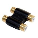 Cable-Core Twin 2 RCA Phono to RCA Phono Double Female Connector/Coupler