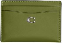 Coach Essential Card Case, Dark Lime