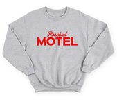 Sanfran Clothing Rosebud Motel Top Funny Schitt's TV Show Women's Mens Jumper Sweater 5XL / Light Grey