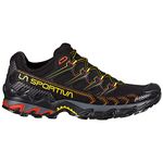 La Sportiva Mens Ultra Raptor II Trail Running Shoes, Black/Yellow, 8