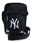 New Era New York Yankees Sidebag MLB Side Bag Black - One-Size