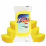 Fablas Super Absorbent PU Sponge -Ideal for Car & Bike Washing, Kitchen, Bathroom & Windows | Multi-Surface Cleaning Accessory for Car Care & Home | Durable, High-Absorbency Sponge (Pack of 6)