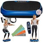 LifePro Waver Mini Vibration Plate - Whole Body Vibration Platform Exercise Machine - Home & Travel Workout Equipment - Max User Weight 260lbs