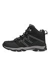 Mountain Warehouse Oscar Kids Walking Boots Jet Black Kids Shoe Size 6 US