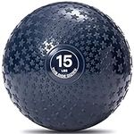 JFIT Weighted Slam Ball, 15 LB, Bla