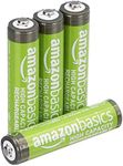 Amazon Basics 4-Pack Rechargeable A