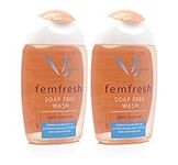 2X Femfresh Daily Intimate Hygiene Wash Soap Free 150ml Lightly Fragranced