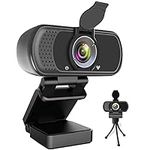 Webcam HD 1080P,Webcam with Microph