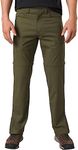 prAna Men's Standard Double Peak Convertible Pant, Cargo Green, 28W x 34L