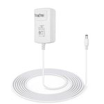 30W Power Cord Adapter Replacement for Echo Show 8 3rd Gen., Show 10 3rd Gen., Show 15, Echo 3rd/4th Gen. - White Wall Charger Cable, 5ft