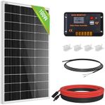 ECO-WORTHY 100 Watt 12 Volt Solar P