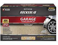 Rust-Oleum 293515 RockSolid Polycuramine 2.5 Car Garage Floor Kit, Tan