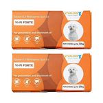 Vivaldis VI-FI Forte 0.67 ml - Single Pipette - Spot on Solution for Prevention & Effective Control of Flea, Tick & Chewing Lice Treatment for Dogs Weighing Upto 10kg, Pack of 2