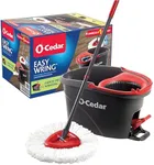 O-Cedar EasyWring Microfiber Spin Mop and Bucket Floor Cleaning System