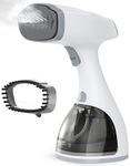 Homuserr Clothes Steamer, 1500W Garment Steamer Clothing with LCD Screen, 2 Steam Settings, Clothes Steamer Handheld Vertically and Horizontally, 20s Fast Heat-up, 300ml Detachable Large Water Tank