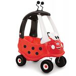 Little Tikes Ladybird Cozy Coupe Car - Ride-On with Real Working Horn, Clicking Ignition Switch, and Fuel Cap [Amazon Exclusive]