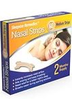 Nasal Strips Medium (x 60 Pack) Nose Strip to Stop Snoring, Snoring Strips to Help You Breathe Through Your Nose, Anti Snore Nasal Strips for Snoring by Sleepeze Remedies (Medium x60)