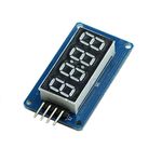 xcluma 4 Bits Digital Tube Led Display Module With Clock Display Tm1637