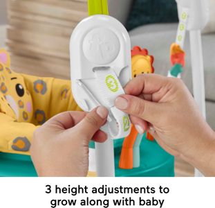 Fisher-Price Jumperoo Baby Activity Center – Leaping Leopard