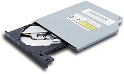 Laptop Internal Super Multi 8X DVD+-R DL Writer, for Lite-On PLDS DVD-RW DA8AESH DA-8AESH-24b DA-8AESH11B, Dual Layer 24X CD-RW Burner, Notebook PC Tray-Loading 9mm Slim SATA Optical Drive Replacement