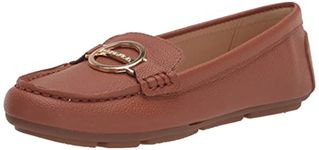 Calvin Klein Women's Layne Loafer Flat, Luggage 259, 7