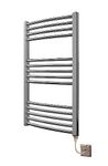 Firenze Curved Electric Heated Towel Rail H800mm W500mm