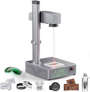 Mr.Carve S4-30W Fiber Laser Marking Machine for Metals&Jewelry&Plastics,Fiber laser engraver with Lightburn compatibility